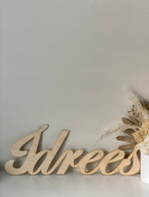 Load image into Gallery viewer, Script Name Signs