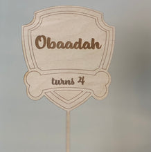 Load image into Gallery viewer, Acrylic Cake Topper