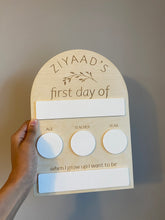 Load image into Gallery viewer, First Day Plaque