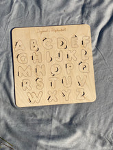 Load image into Gallery viewer, Wooden Alphabet Puzzle