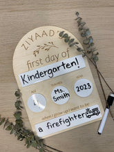 Load image into Gallery viewer, First Day Plaque