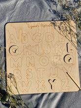 Load image into Gallery viewer, Wooden Alphabet Puzzle