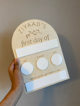 Load image into Gallery viewer, First Day Plaque